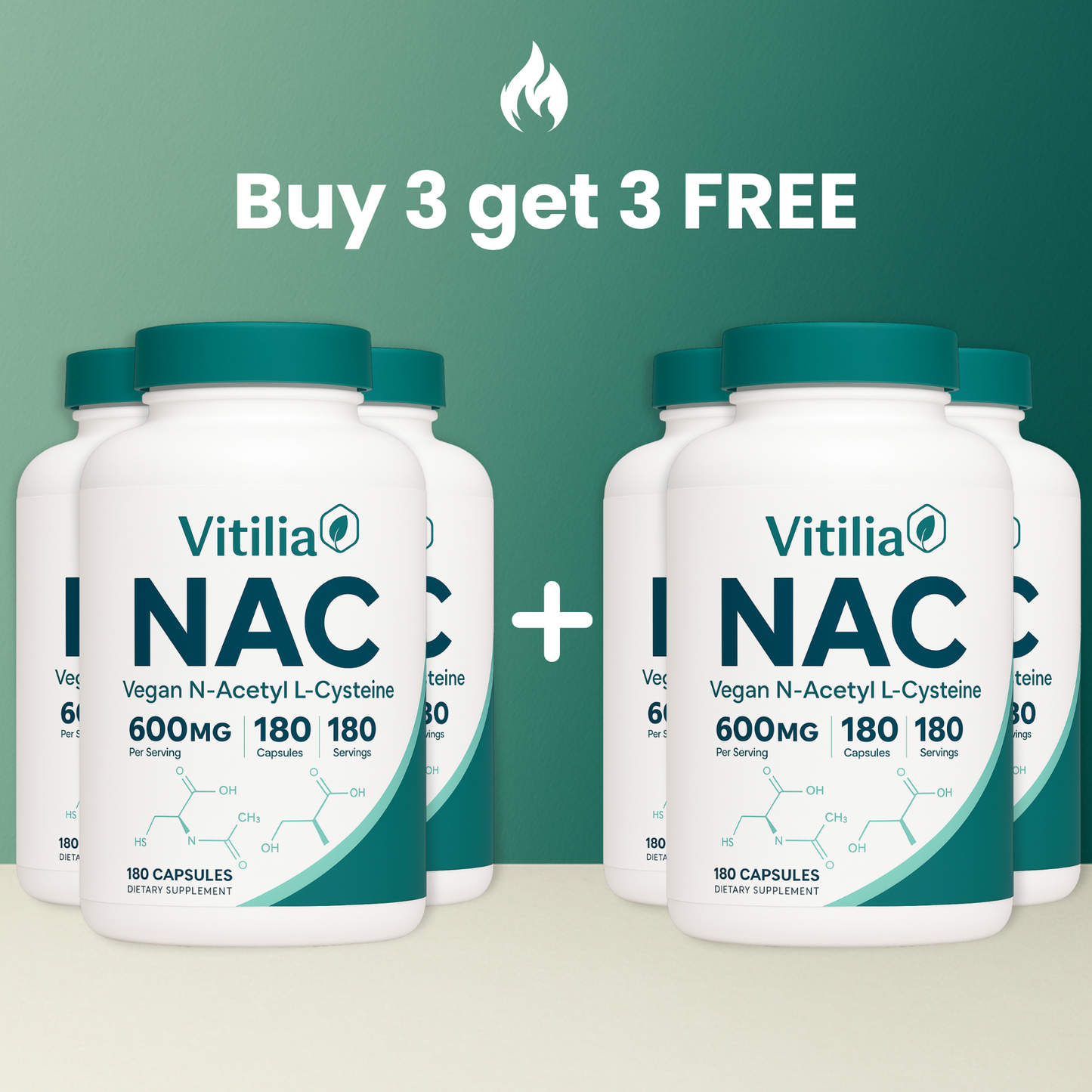 Vitilia™ N-Acetyl-Cysteine Supplement