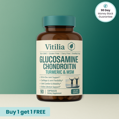 Vitilia™ Glucosamine & Turmeric Supplement