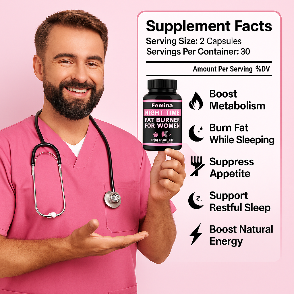 Femina™ Night Time Fat Burner for Women