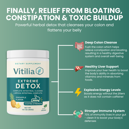 Vitilia™ Extreme Detox Powder