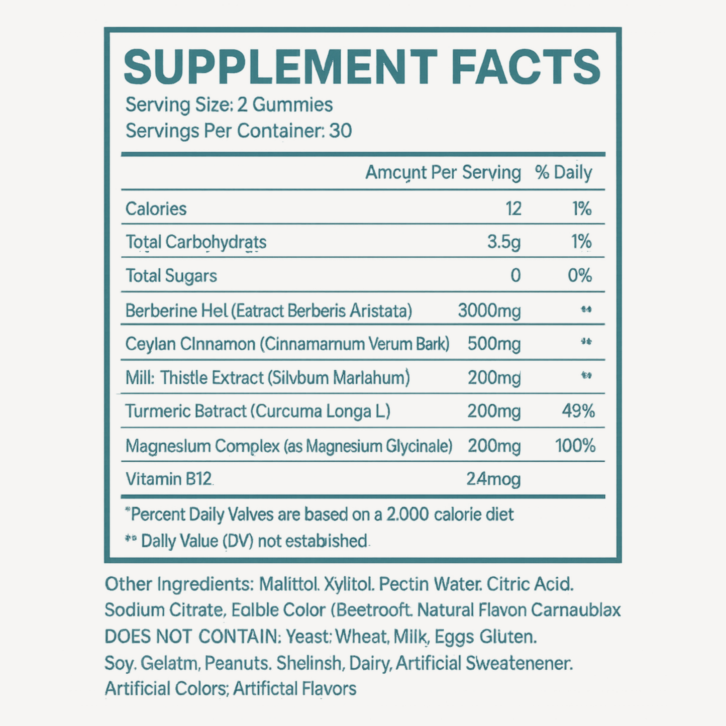 Vitilia™ Berberine Gummies