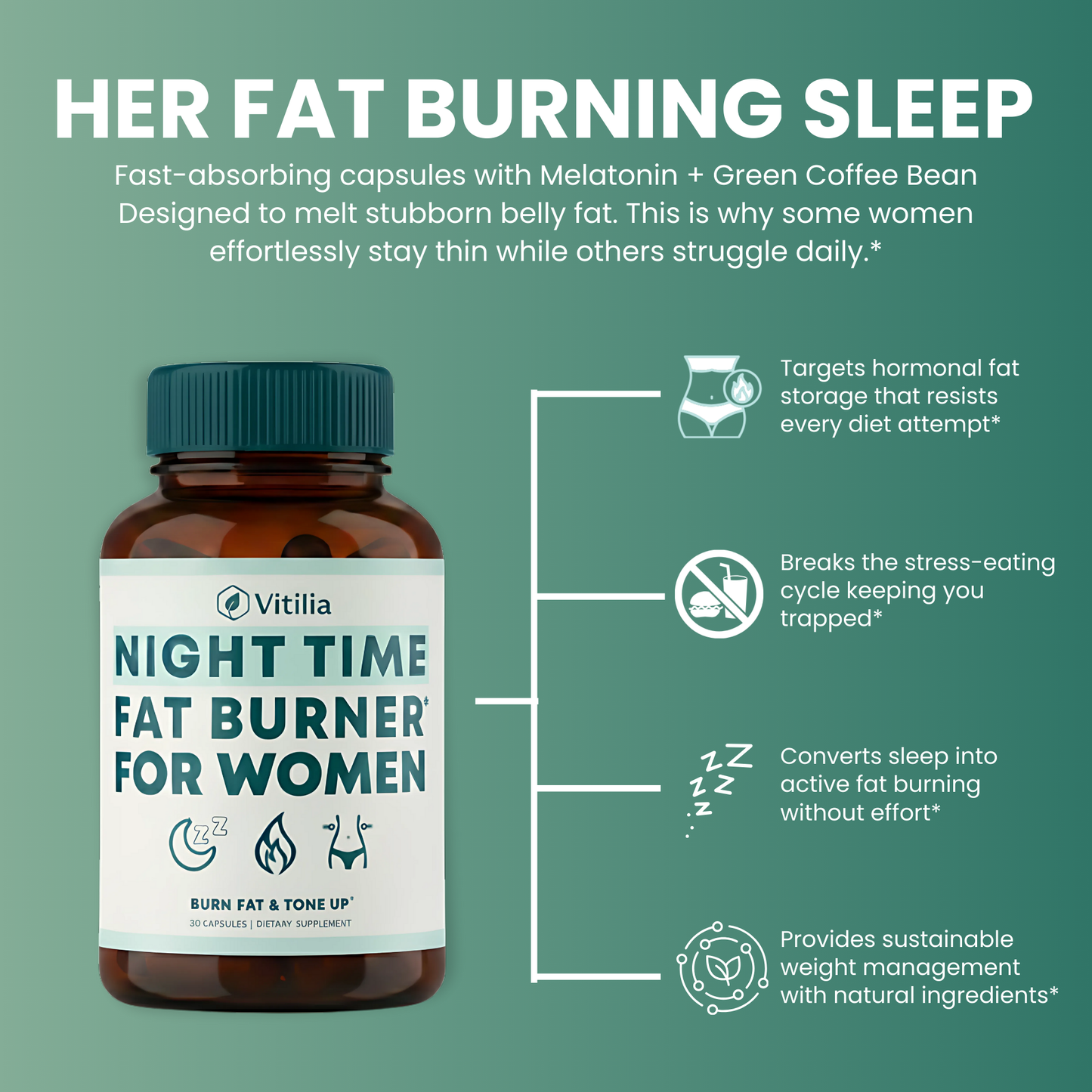 Vitilia™ Fat Burner for Women