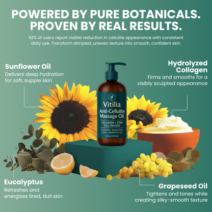 Vitilia™ Anti-Cellulite Massage Oil