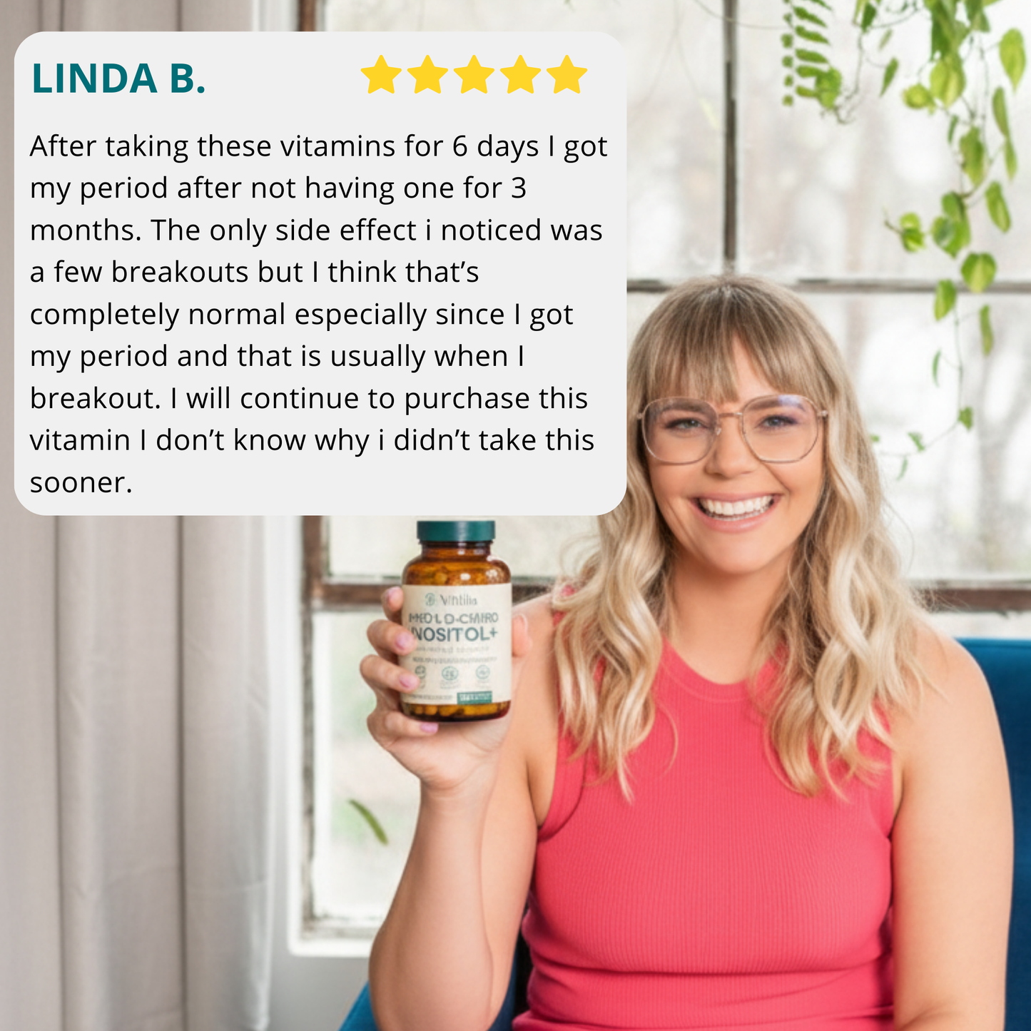 Vitilia™ Inositol Supplement for Women