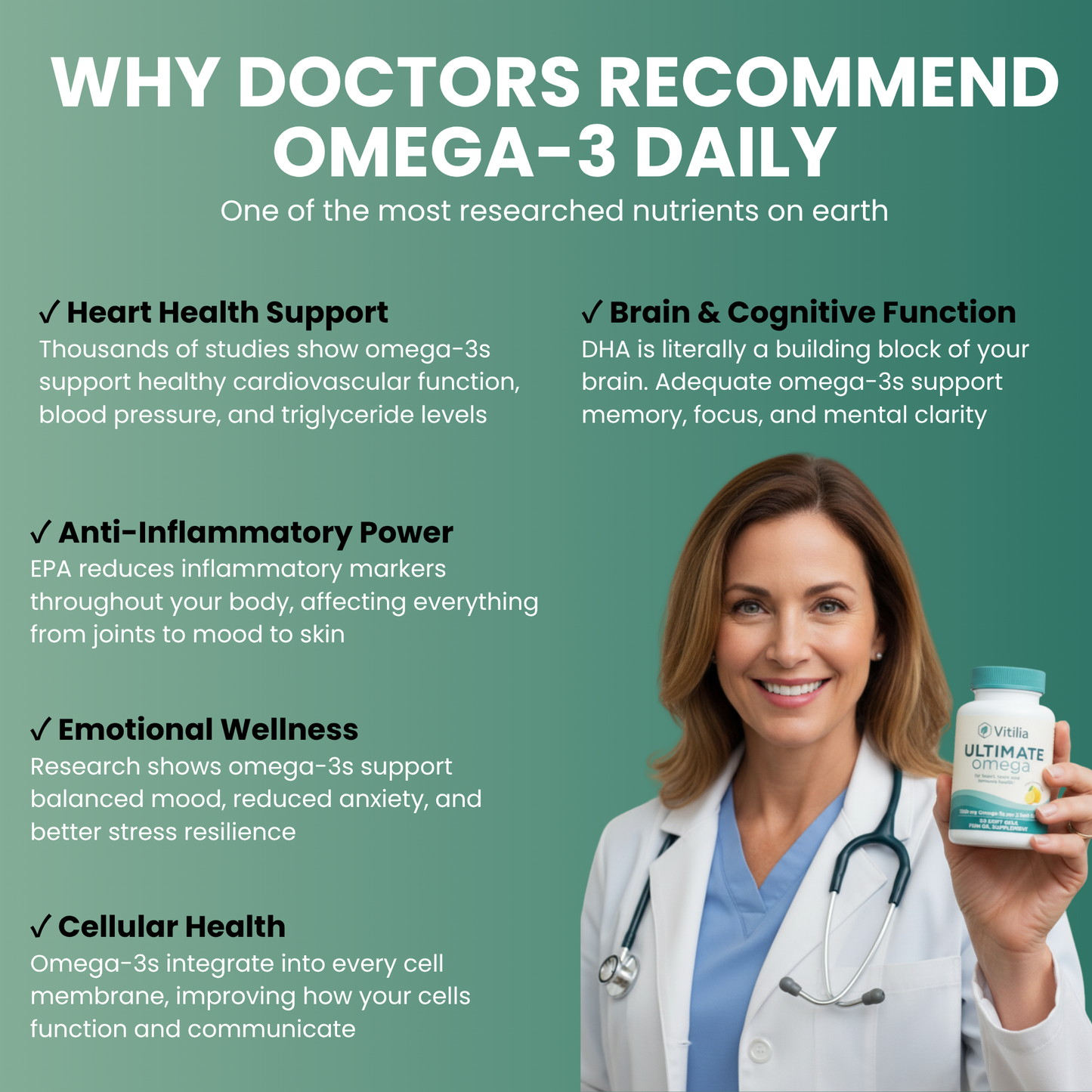 Vitilia™  Ultimate Omega