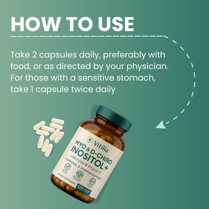Vitilia™ Inositol Supplement for Women