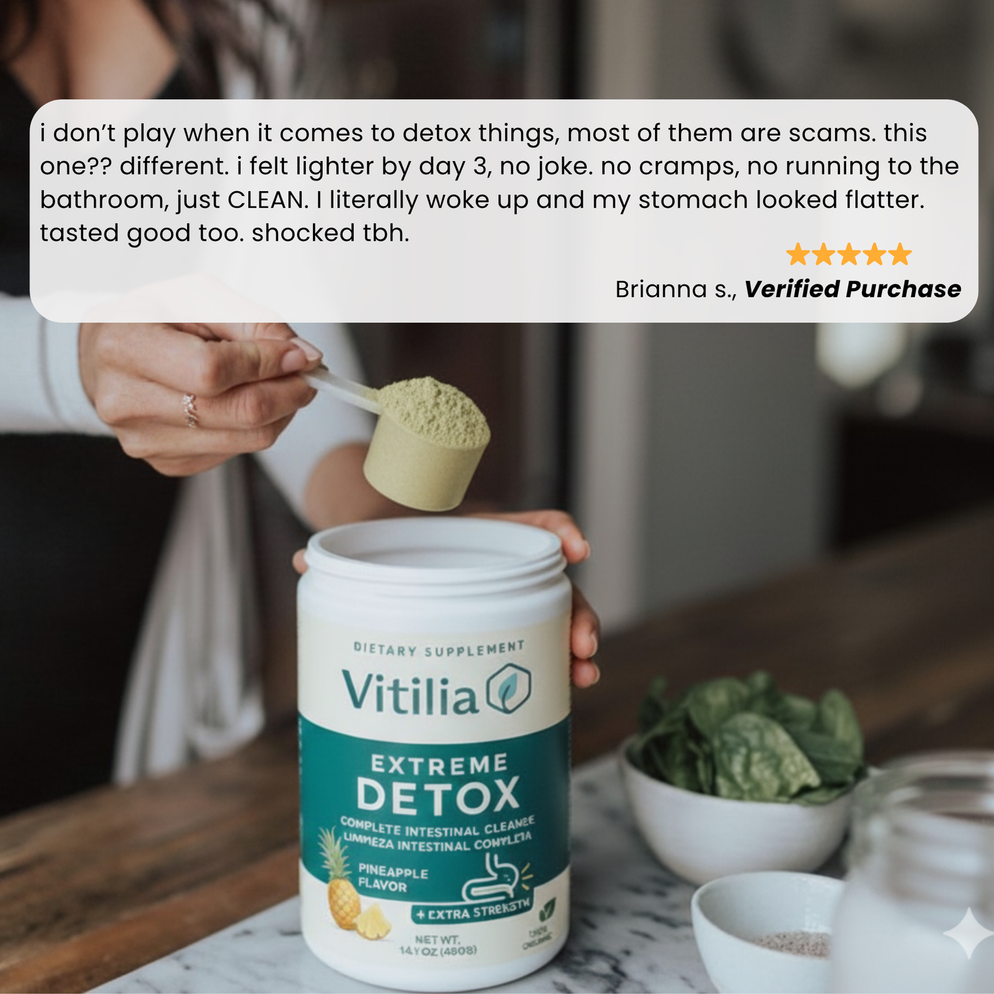 Vitilia™ Extreme Detox Powder