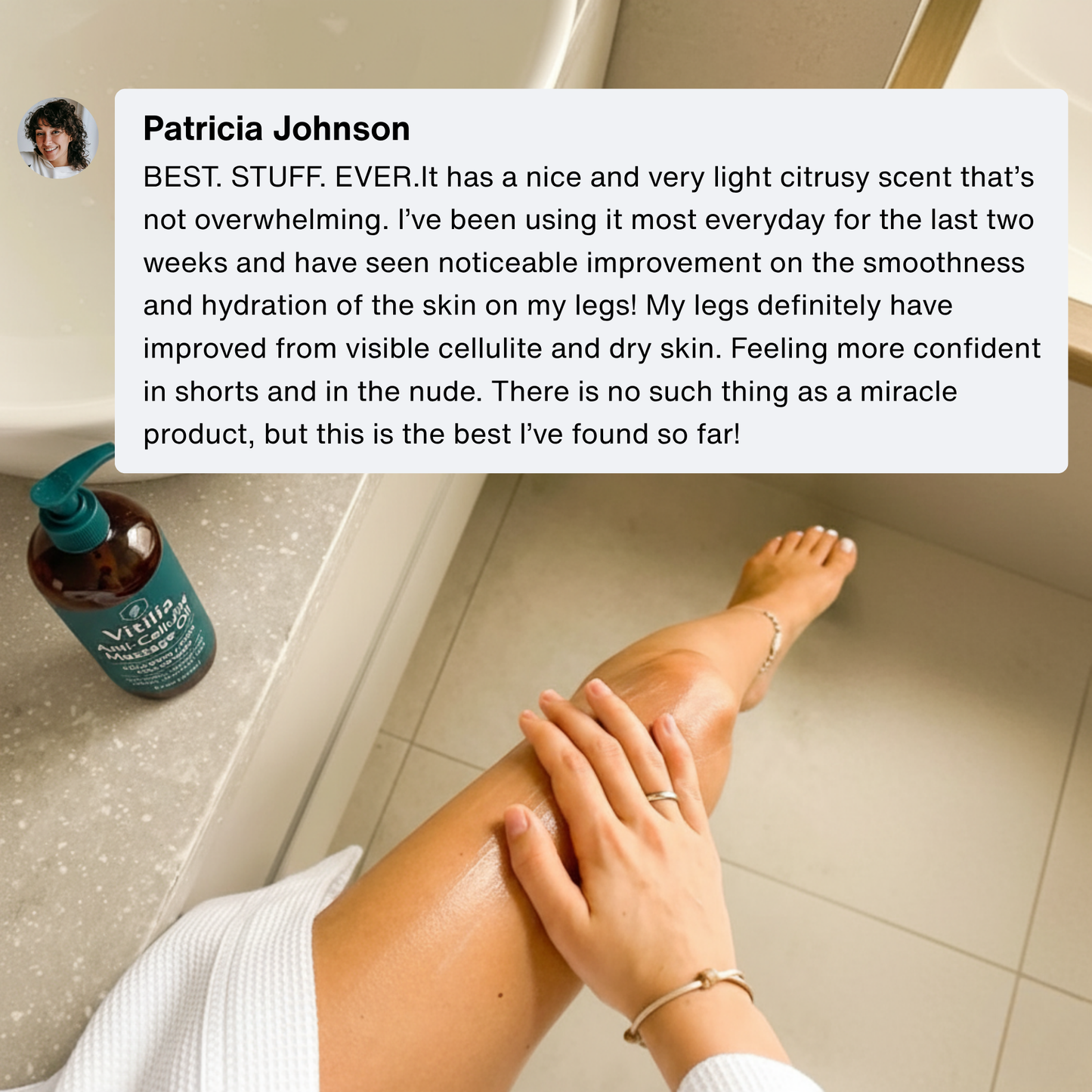 Vitilia™ Anti-Cellulite Massage Oil