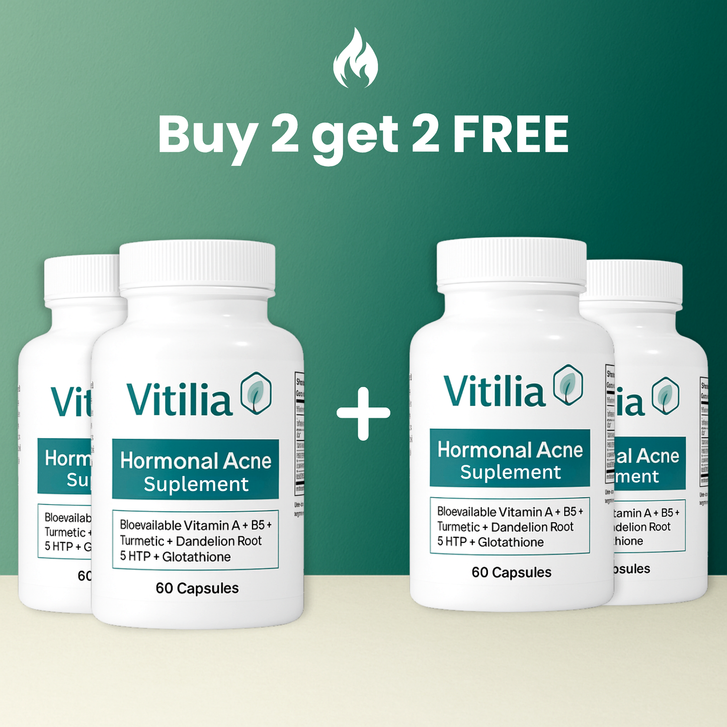 Vitilia™ Hormonal Acne Supplement