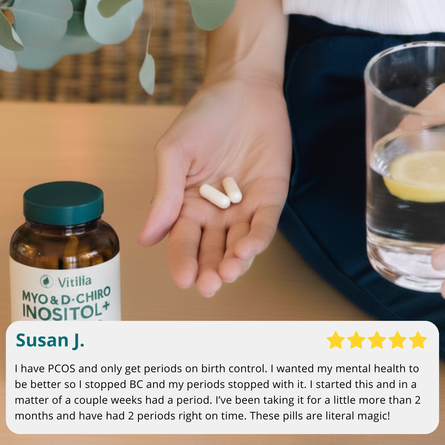 Vitilia™ Inositol Supplement for Women