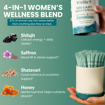 Vitilia™ She-Lajit Honey Sticks