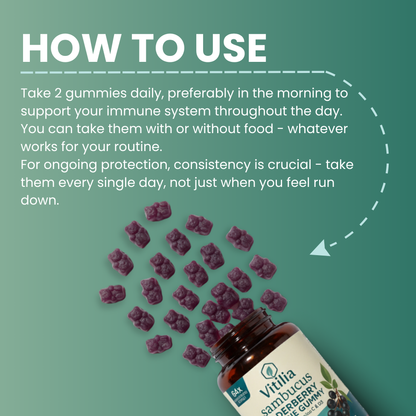 Vitilia™  Elderberry Gummies