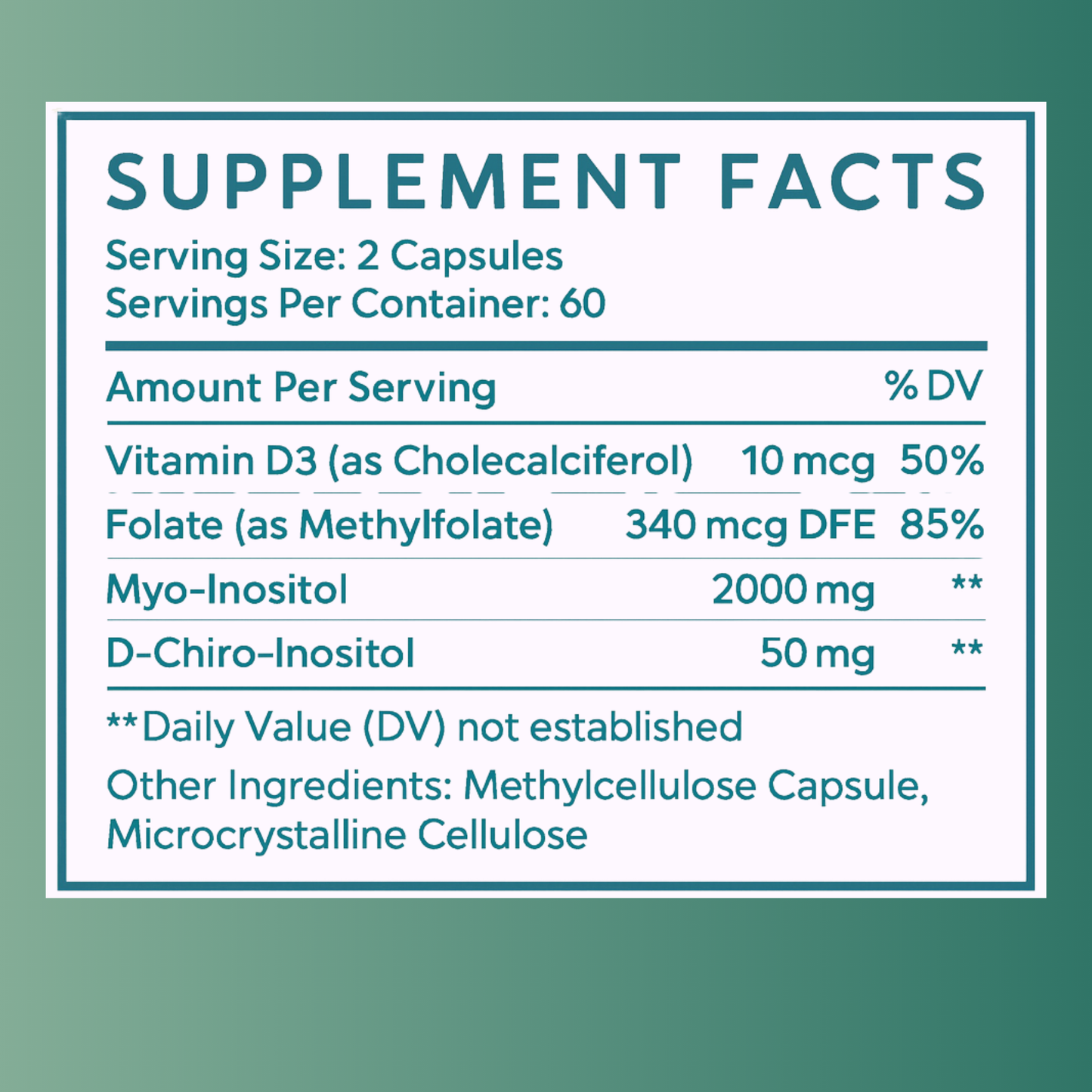 Vitilia™ Inositol Supplement for Women