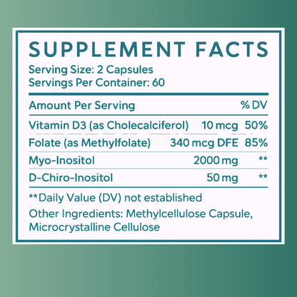 Vitilia™ Inositol Supplement for Women