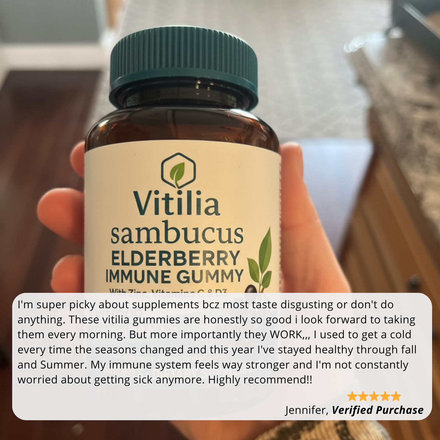 Vitilia™  Elderberry Gummies