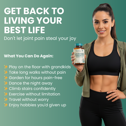 Vitilia™ Glucosamine & Turmeric Supplement