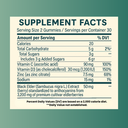 Vitilia™  Elderberry Gummies