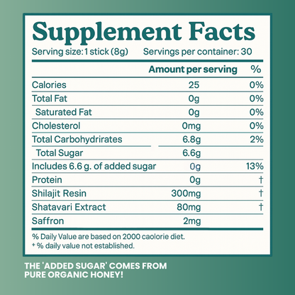 Vitilia™ She-Lajit Honey Sticks